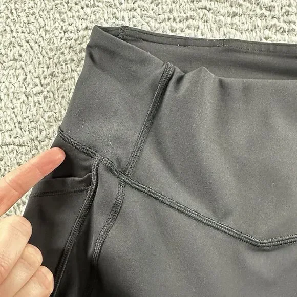 Lululemon Leggings‎ Womens 6 Black All The Right Places High-Rise Crop Training